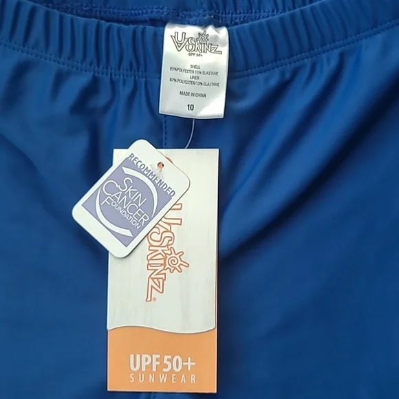 UV SKINZ KIDS SWIM LEGGINGSUPF 50+Size 10NWT
